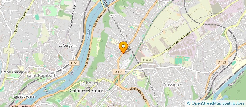 localisation de l'entreprise SCI BONNEVILLE  LYON