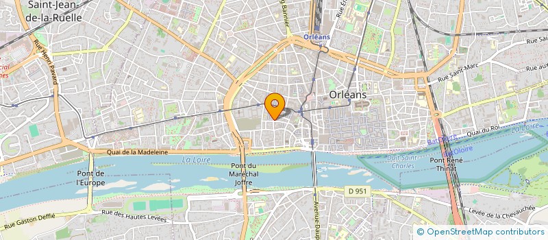localisation de l'entreprise SCI BONNEVILLE EJAG à ORLEANS