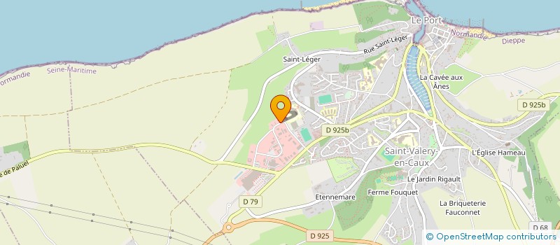 localisation de l'entreprise SCI BONNIEUL  SAINT-VALERY-EN-CAUX