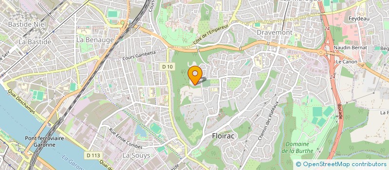 localisation de l'entreprise SCI BONNIFET  FLOIRAC