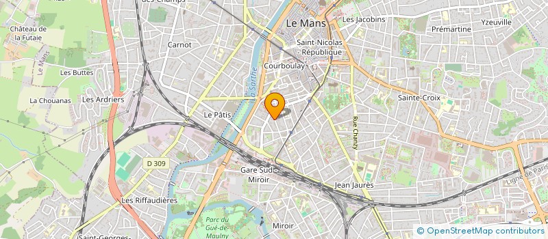 localisation de l'entreprise SCI BONNIN  LE MANS