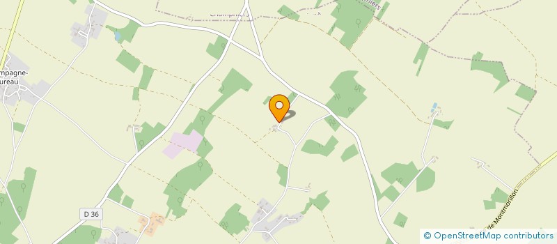 localisation de l'entreprise SCI BONNIN-BERTRAND  SAINT-GAUDENT