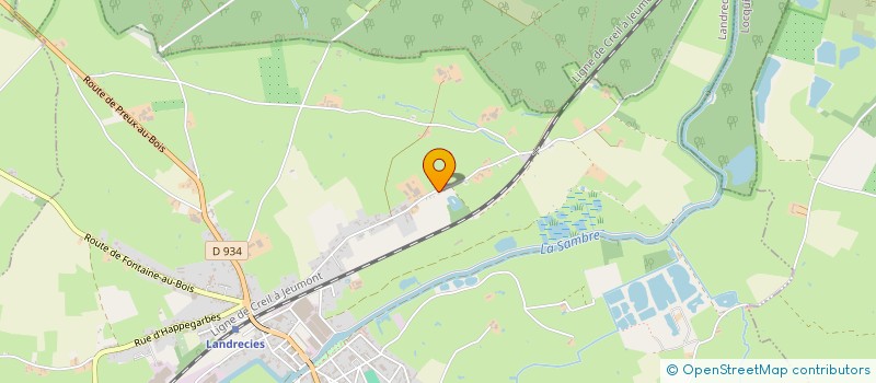 localisation de l'entreprise SCI BONNINGRE à BEAUREPAIRE-SUR-SAMBRE