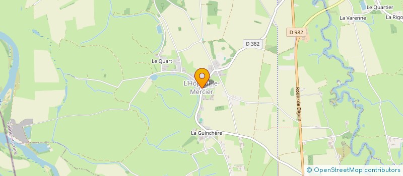 localisation de l'entreprise SCI BONNOT  POISSON