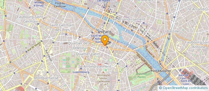 localisation de l'entreprise SCI BONNOT GAUTHIER  PARIS