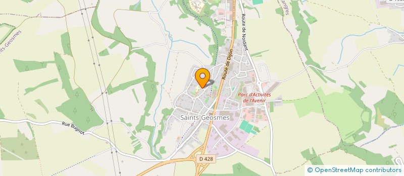 localisation de l'entreprise SCI BONNOTTE à SAINTS-GEOSMES