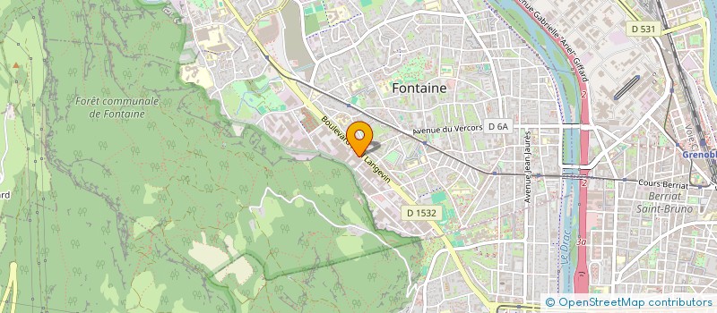 localisation de l'entreprise SCI BONOBO  FONTAINE