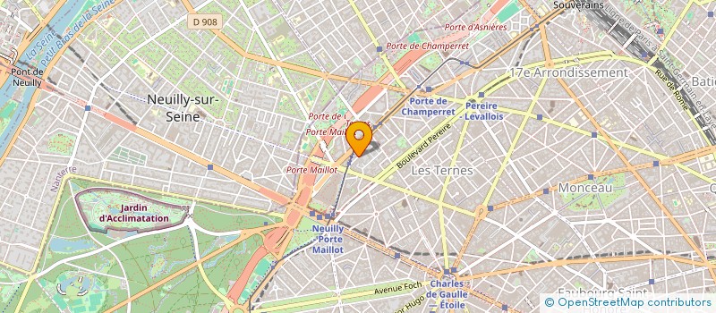 localisation de l'entreprise SCI BONOMOVITCH  PARIS