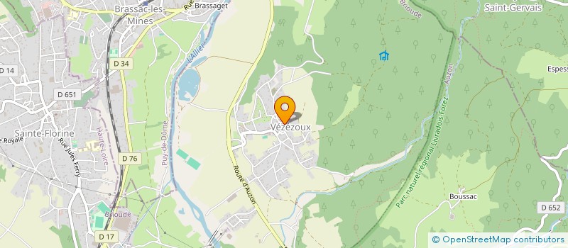 localisation de l'entreprise SCI BONPEIX  AZERAT