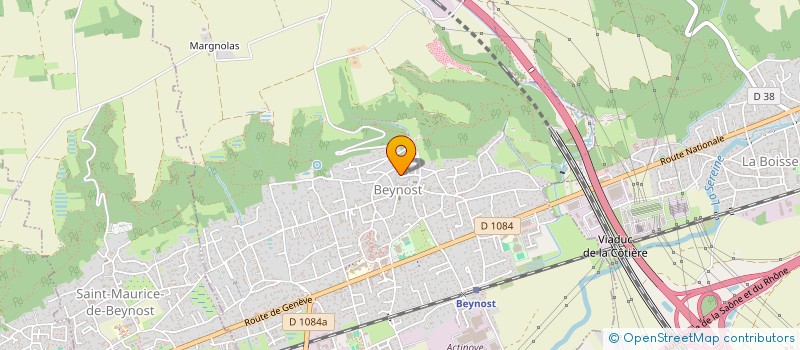 localisation de l'entreprise SCI BONPIED  BEYNOST