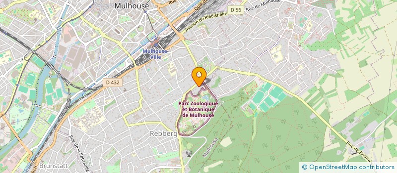 localisation de l'entreprise SCI BONPLIS  MULHOUSE