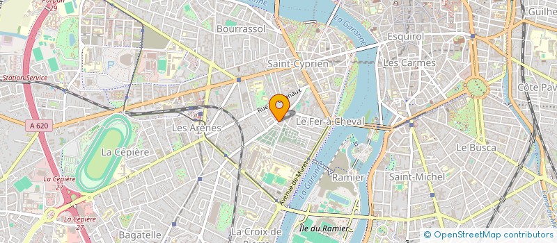localisation de l'entreprise SCI BONREP'S à TOULOUSE