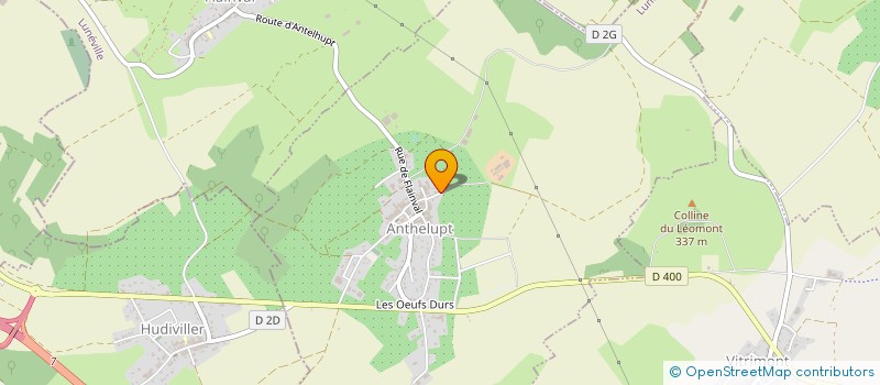 localisation de l'entreprise SCI BONSECOURS  ANTHELUPT