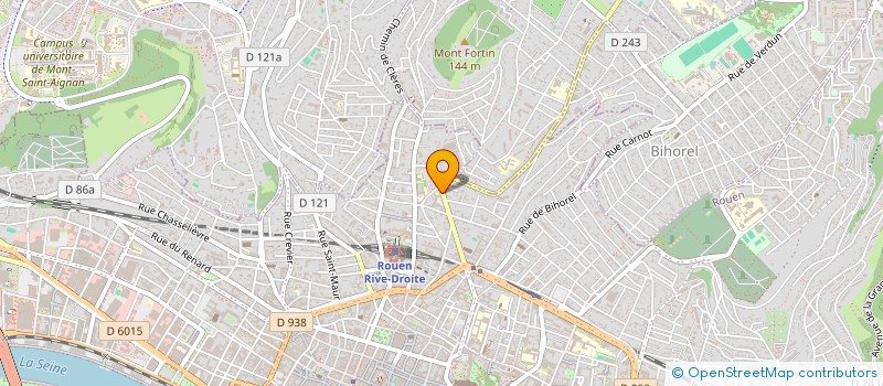 localisation de l'entreprise SCI BONSECOURS MESNIL ESNARD à ROUEN