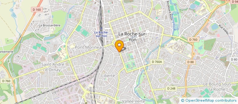 localisation de l'entreprise SCI BONSEJOUR à LA ROCHE-SUR-YON