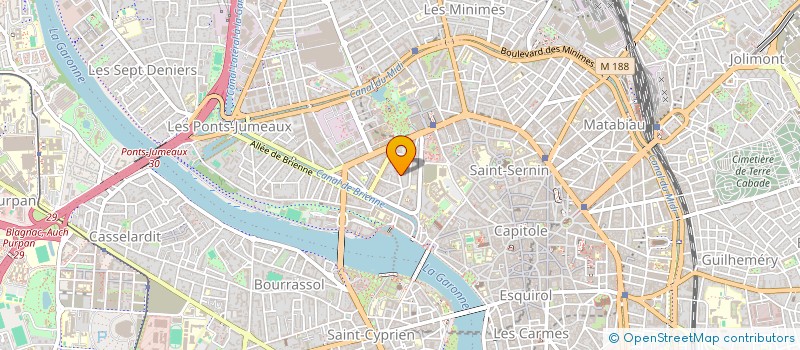 localisation de l'entreprise SCI BONSOL à TOULOUSE