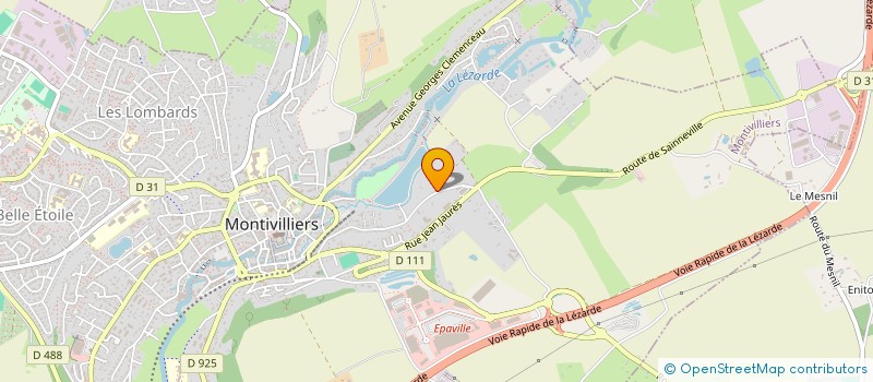 localisation de l'entreprise SCI BONVOISIN  MONTIVILLIERS