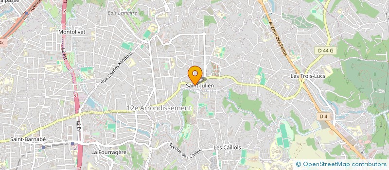 localisation de l'entreprise SCI BONVOISIN à MARSEILLE