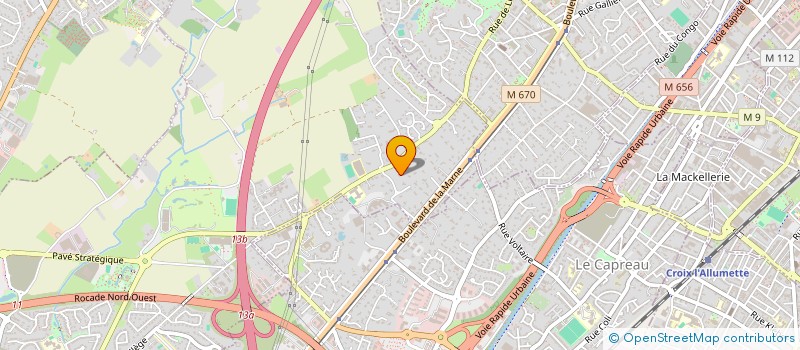 localisation de l'entreprise SCI BONVOISIN à MARCQ-EN-BARŒUL