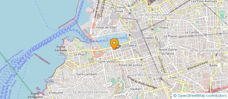 localisation de l'entreprise SCI BOO à MARSEILLE
