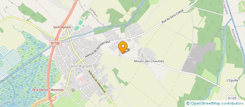 localisation de l'entreprise SCI BOOLY  ECHILLAIS