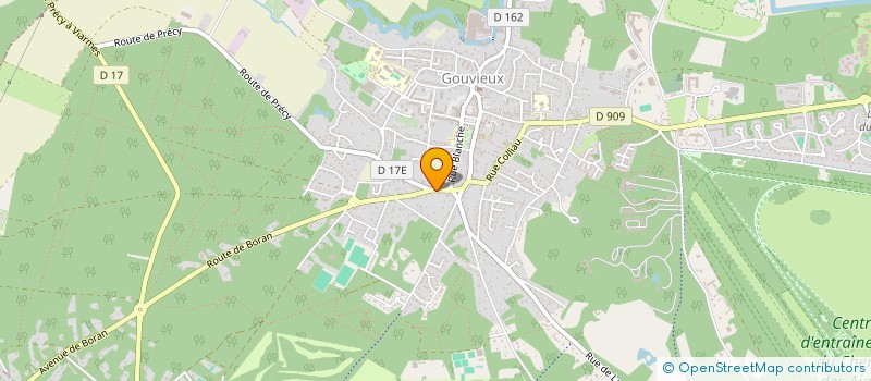 localisation de l'entreprise SCI BOOS  FITZ JAMES