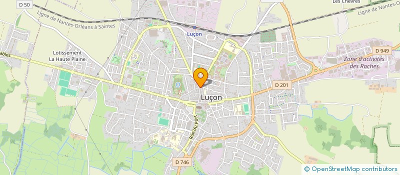 localisation de l'entreprise SCI BOOTHIC  LUCON