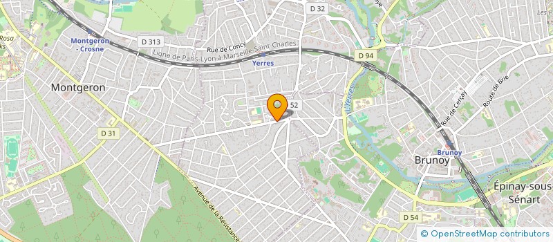 localisation de l'entreprise SCI BOPENYANG  YERRES