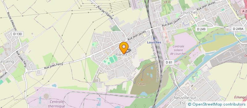 localisation de l'entreprise SCI BOR  MASTAING