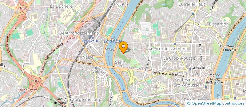 localisation de l'entreprise SCI BOR  LYON 4EME