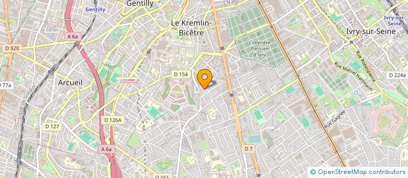localisation de l'entreprise SCI BORA à VILLEJUIF