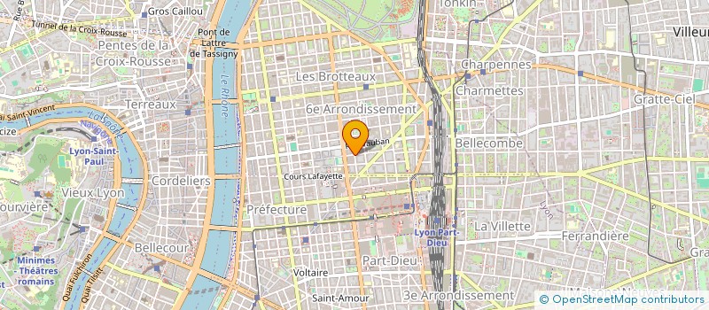 localisation de l'entreprise SCI BORA BORA  LYON