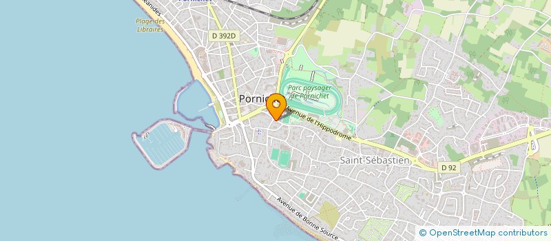 localisation de l'entreprise SCI BORAN  PORNICHET