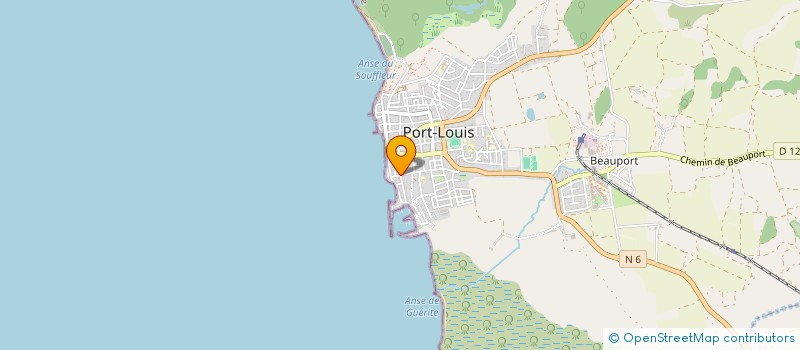 localisation de l'entreprise SCI BORD DE MER à PORT-LOUIS
