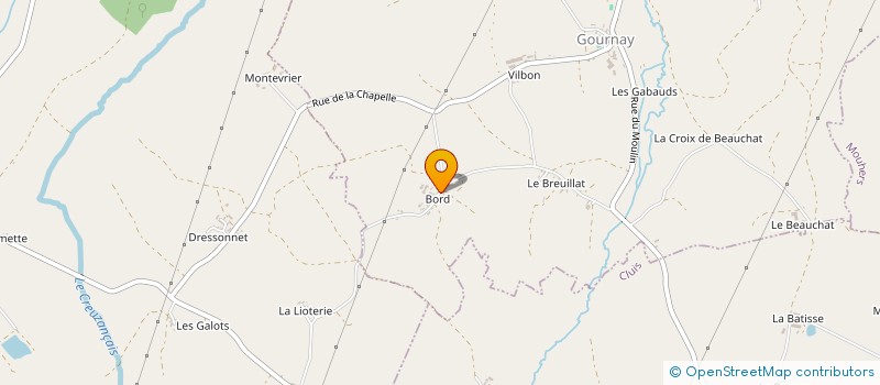 localisation de l'entreprise SCI BORD IMMOBILIER à GOURNAY