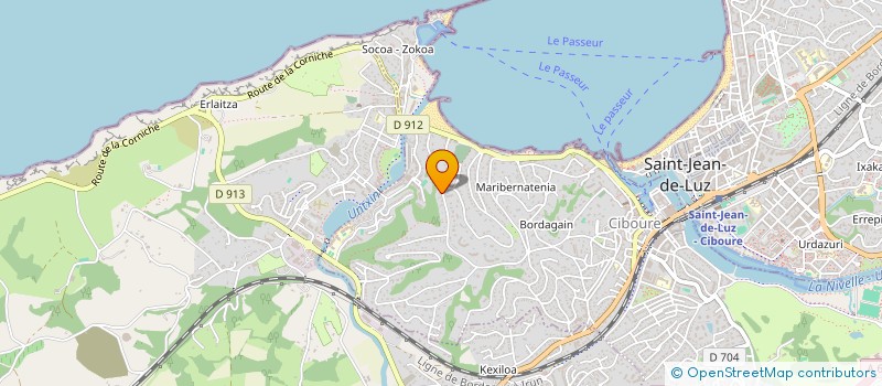 localisation de l'entreprise SCI BORDAGAIN AG  CIBOURE