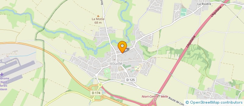 localisation de l'entreprise SCI BORDAU à VOUILLE