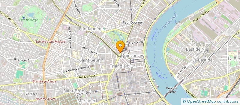 localisation de l'entreprise SCI BORDEAUX AQUITAINE  BORDEAUX