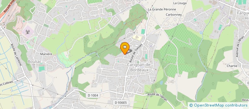 localisation de l'entreprise SCI BORDEAUX BOURGOGNE  CARIGNAN-DE-BORDEAUX