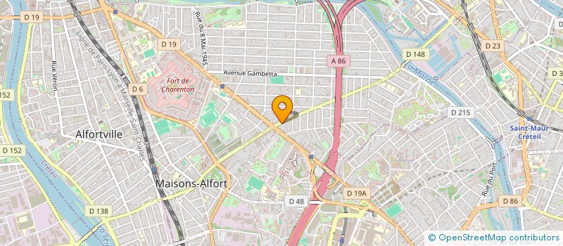 localisation de l'entreprise SCI BORDEAUX-REPUBLIQUE à MAISONS-ALFORT