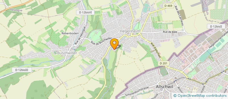 localisation de l'entreprise SCI BORDEI  SAINT-LOUIS