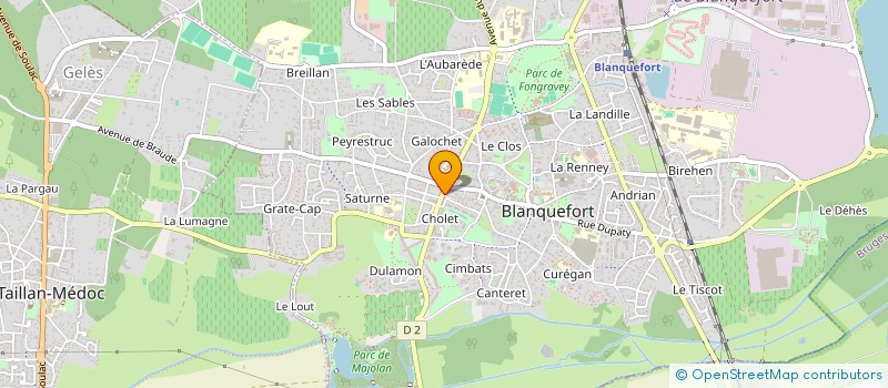 localisation de l'entreprise SCI BORDENAVE HARAMBOURE SAADI à BLANQUEFORT