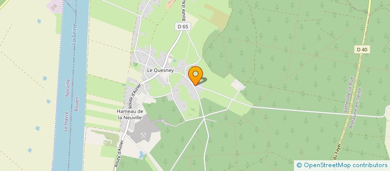 localisation de l'entreprise SCI BORDES BOULET  VATTEVILLE-LA-RUE