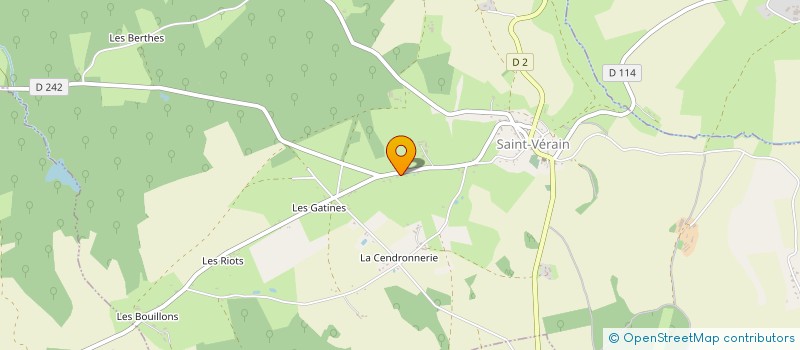 localisation de l'entreprise SCI BORDESTIT à SAINT-VERAIN