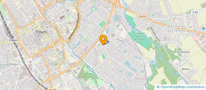 localisation de l'entreprise SCI BORDIER  TROYES