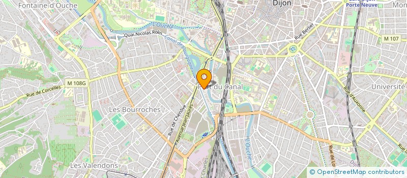 localisation de l'entreprise SCI BORDIER à DIJON