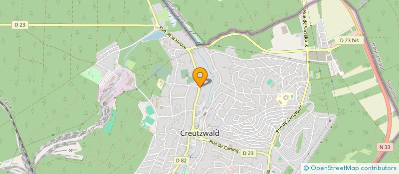 localisation de l'entreprise SCI BORDONARO  CREUTZWALD