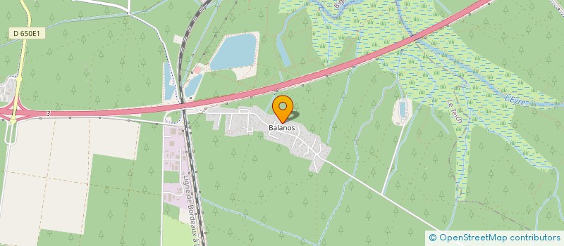 localisation de l'entreprise SCI BORDUENIA  LE TEICH