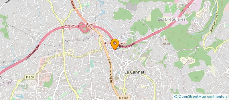 localisation de l'entreprise SCI BOREAL à MOUGINS
