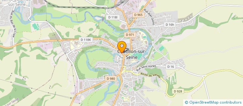 localisation de l'entreprise SCI BOREAL  CHATILLON-SUR-SEINE